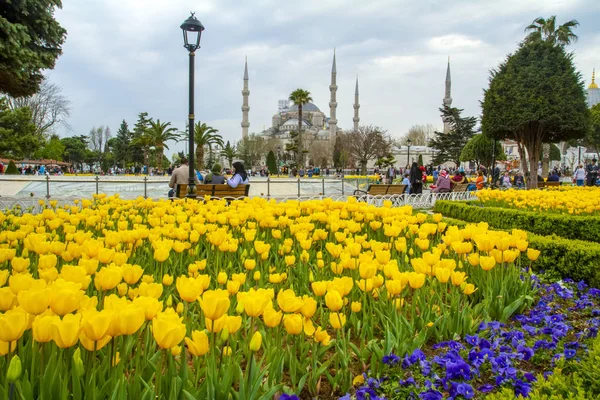 Istambul Turquia Abril 2019 Museu Hagia Sophia Istambul Turquia — Fotografia de Stock