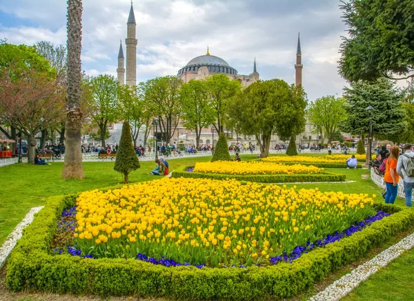 Estambul Turquía Abril 2019 Museo Hagia Sophia Estambul Turquía — Foto de Stock