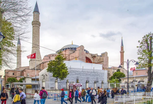 Istanbul Turkey April 2019 Hagia Sophia Museum Istanbul Turkey — Stock Photo, Image