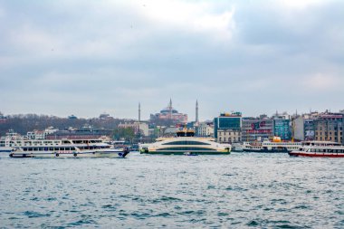 İstanbul Türkiye 04 Nisan 2019: Ayasofya Müzesi, İstanbul, Türkiye 