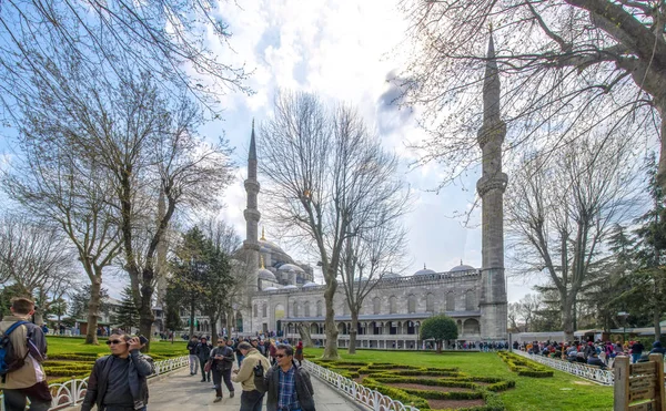 Istanbul Turchia Aprile 2019 Moschea Blu Sultanahmet Camii Istanbul — Foto Stock