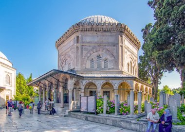 İstanbul Türkiye 15 Haziran 2019: Süleymaniye Camii Süleymaniye Camii, İstanbul'un Üçüncü Tepesi üzerinde yer alan bir Osmanlı camisi.. 