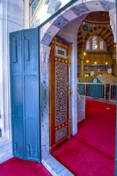 Sulejmanova Mešita Sleymaniye Mešita Imperiální Mešity Osmanské Nachází Třetí Hill — Stock fotografie