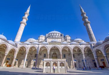 İstanbul Türkiye 15 Haziran 2019: Süleymaniye Camii Süleymaniye Camii, İstanbul'un Üçüncü Tepesi üzerinde yer alan bir Osmanlı camisi.. 