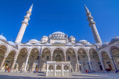 İstanbul Türkiye 15 Haziran 2019: Süleymaniye Camii Süleymaniye Camii, İstanbul'un Üçüncü Tepesi üzerinde yer alan bir Osmanlı camisi.. 