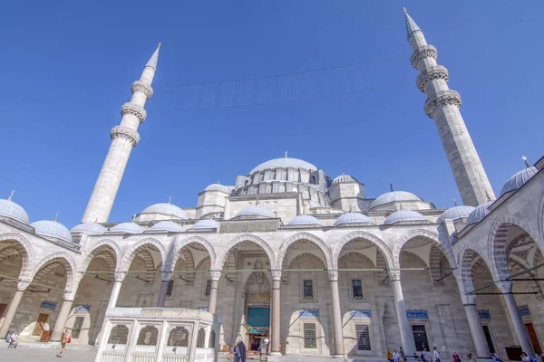 Istanbul Türkei Juni 2019 Suleymaniye Moschee Die Sleymaniye Moschee Ist — Stockfoto