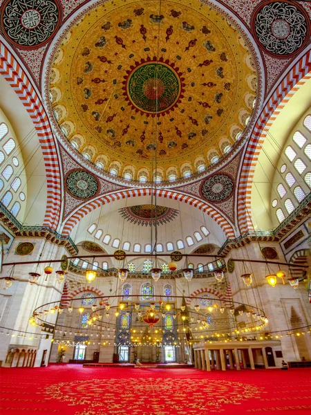 Süleymaniye Camii Sleymaniye Camii Üçüncü Istanbul Hill Üzerinde Yer Alan — Stok fotoğraf