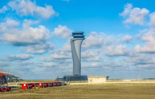 Turcja Sierpień 2019 Samoloty Czekają Lotnisku Swój Lot Lotnisko Stambule — Zdjęcie stockowe