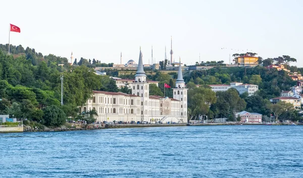 Κωνσταντινούπολη Τουρκία Ιουλίου 2019 Γυμνάσιο Kuleli Κωνσταντινούπολη Τουρκία Κτίριο Του — Φωτογραφία Αρχείου