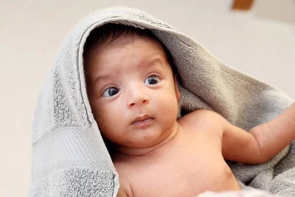 Bebê Recém Nascido Dormindo Close Imagens Royalty-Free