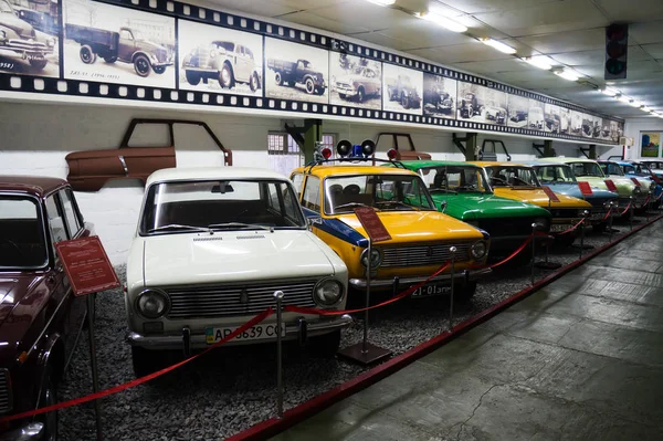Museu Phaeton de carros antigos URSS e os EUA — Fotografia de Stock