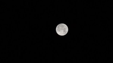 Siyah zeminde dolunay. Astronomi ve Astroloji.