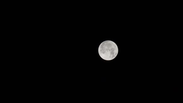 pleine lune sur fond noir.