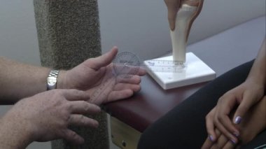 Terapist açıklayan ortak iletki.