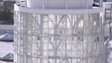 Salt Lake City Salt Palace Kongre merkezinin aşağı yatırma, Utah.