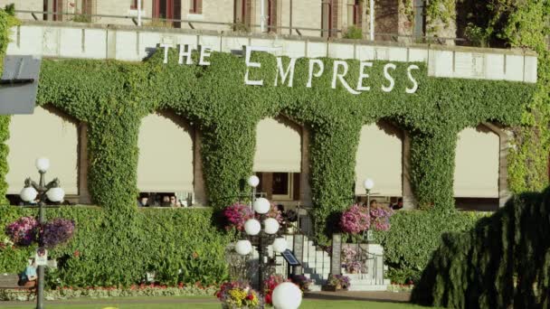 Utah Circa 2016 Fotografía Estática Del Hotel Empress Con Gente — Vídeo de stock