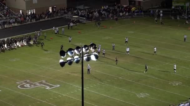 Circa September 2016 Lone Peak Utah Aerial Pan High School — Stockvideo