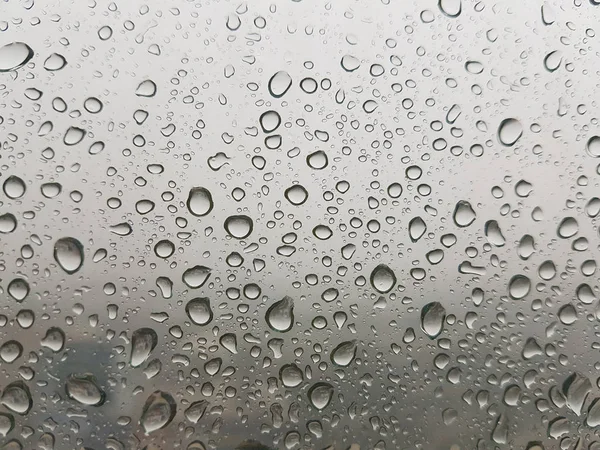 Rain Drop Window Raining Day — Stock Photo, Image