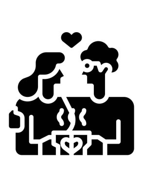 Aşıkların vektör çizimi