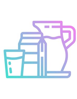 beyaz arkaplanda izole edilmiş düz biçimdeki sulama kutusu simgesi