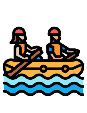 Bir adamın vektör çizimi ve bir dalış maskesi