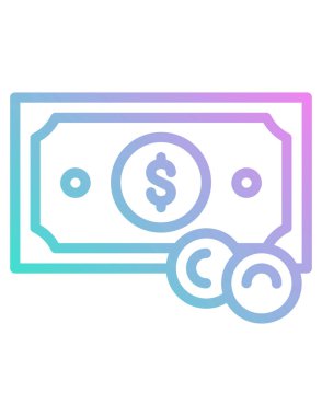 para kavramı simgesi, vektör illüstrasyonu 