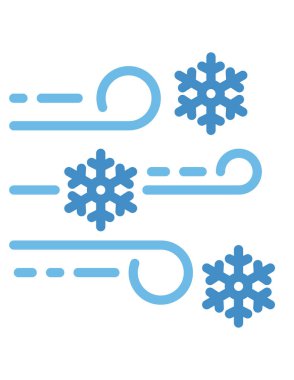 Kar Tanesi ikonu. vektör illüstrasyonu