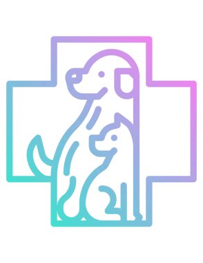 Seo simgesinin vektör illüstrasyonu