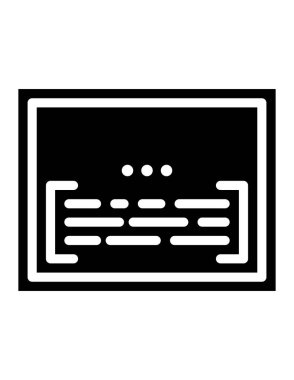 Modern eğitim ikonunun vektör illüstrasyonu