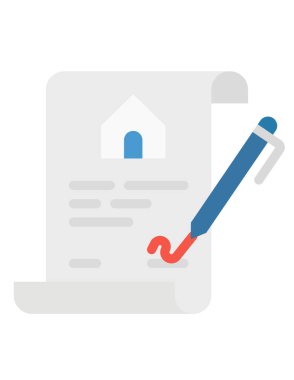 yapı ve inşaat çizgisi vektör simgesi.