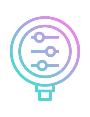 seo modern simgesinin vektör illüstrasyonu