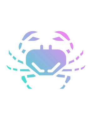 Yengecin vektör illüstrasyonu