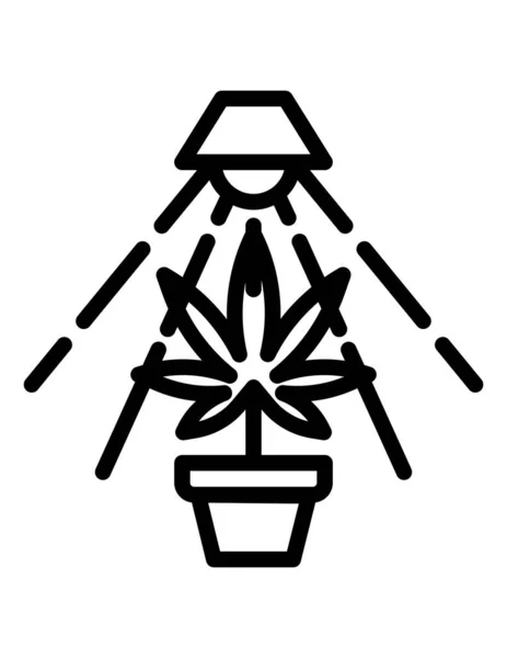 Vektorillustration Des Pflanzensymbols — Stockvektor