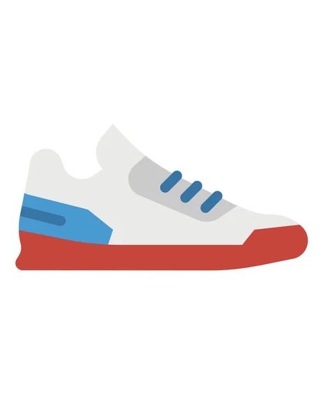 Αθλητικά Παπούτσια Εικονίδιο Διάνυσμα Εικονογράφηση — Διανυσματικό Αρχείο