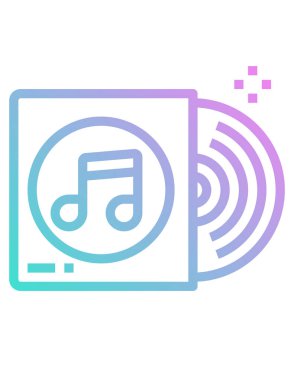 cd simgesinin vektör illüstrasyonu