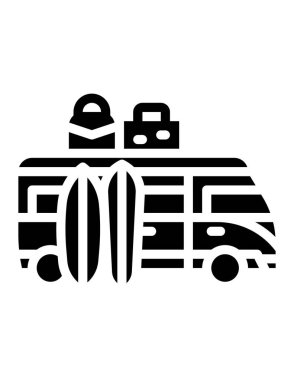 Seyahat oyunu için bir logonun vektör çizimi