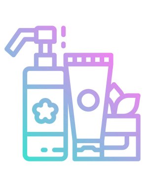 spa kavramı simgesi, vektör illüstrasyonu