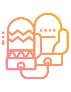 eldiven eldivenlerinin vektör simgesi