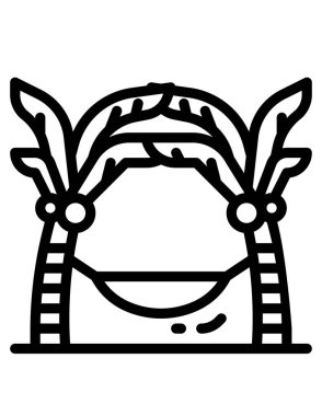 hasır şapka simgesi