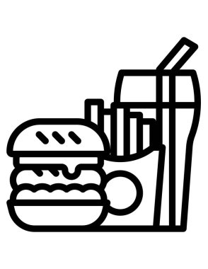 gıda kavramı, vektör illüstrasyonu