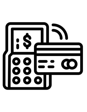 ödeme kavramı simgesi, vektör illüstrasyonu 