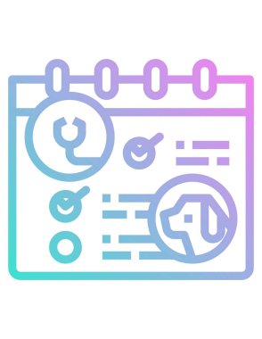 İş ve finans simgesinin vektör illüstrasyonu