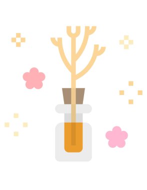 Modern düz tasarım simgesinin vektör çizimi