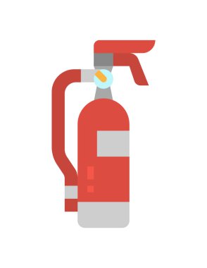 Yangın söndürme ikonu. vektör illüstrasyonu