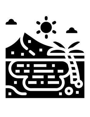 Çin kültürü için bir labirentin vektör çizimi