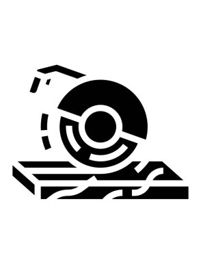 Modern oto tamir simgesinin vektör illüstrasyonu