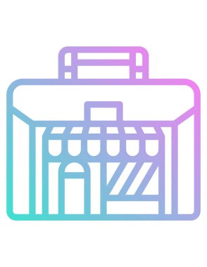 dükkanın vektör illüstrasyonu