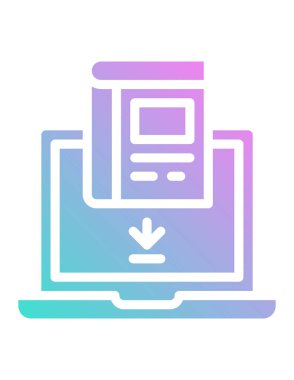 seo modern simgesinin vektör illüstrasyonu