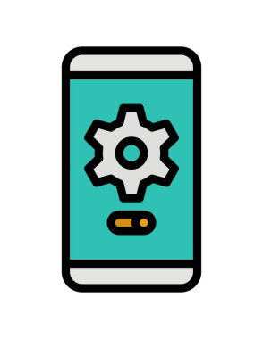 seo modern simgesinin vektör illüstrasyonu