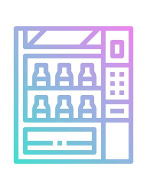 patlamış mısır simgesi, vektör illüstrasyonu